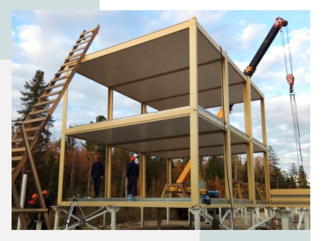 Строительство модульных здания Южно-Сахалинск