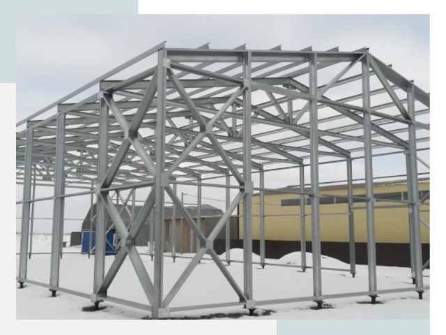 Каркасные ангары в Южно-Сахалинске