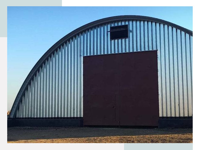 Бескаркасные ангары в Южно-Сахалинске