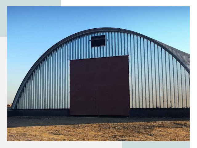 Арочные ангары в Южно-Сахалинске