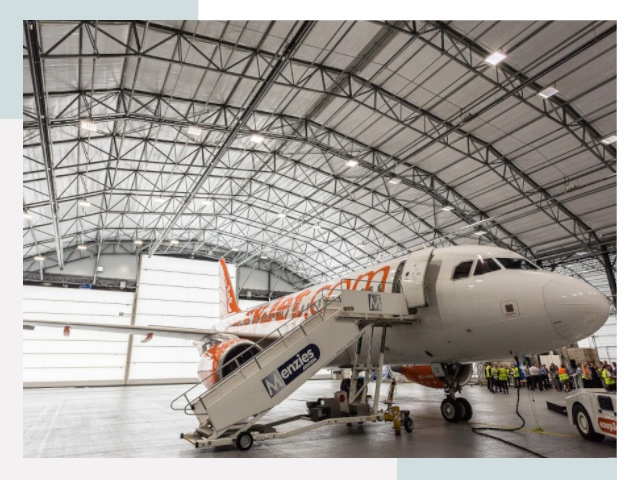 Авиационные ангары в Южно-Сахалинске