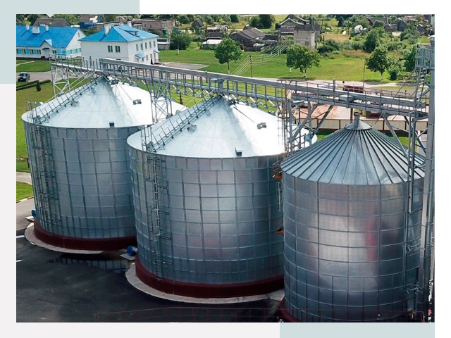 Металлические силосы в Южно-Сахалинске