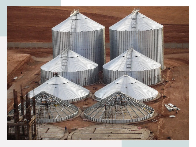 Строительство зерновых силосов в Южно-Сахалинске