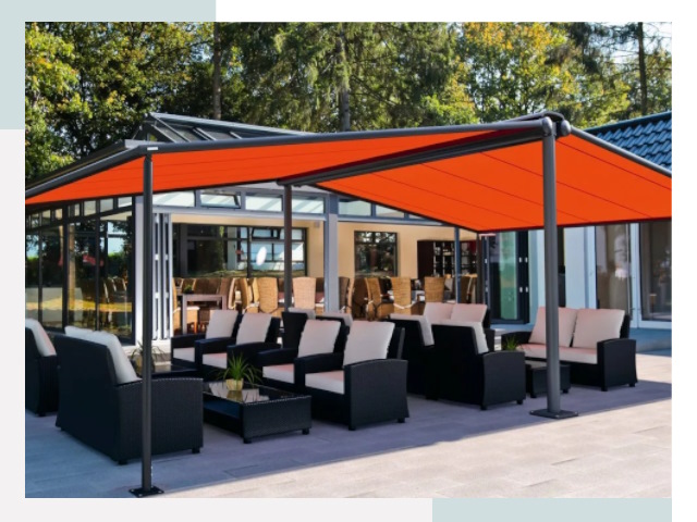 Навесы для кафе и ресторанов в Южно-Сахалинске