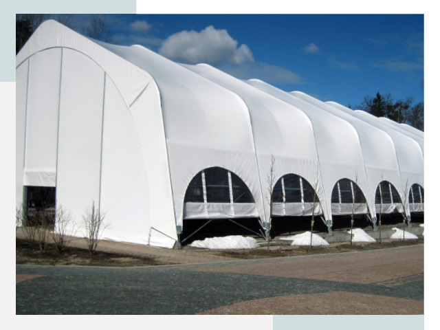 Каркасно-тентовые сооружения в Южно-Сахалинске