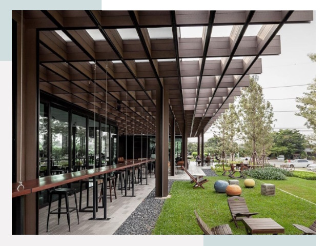 Летние веранды для кафе в Южно-Сахалинске