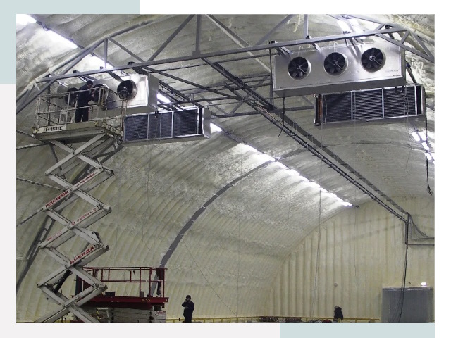 Оснащение ангаров в Южно-Сахалинске