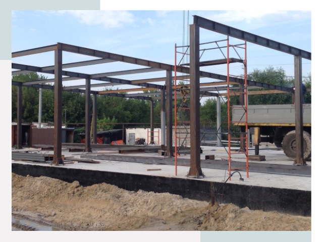 Фундамент для ангаров в Южно-Сахалинске