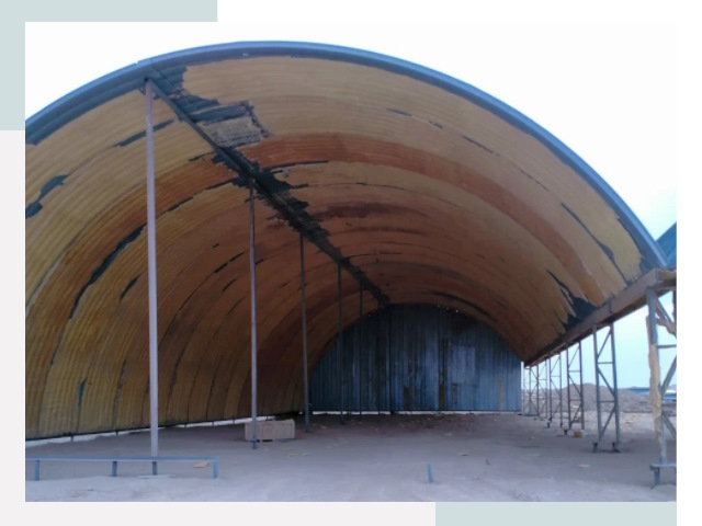 Реконструкция ангаров в Южно-Сахалинске